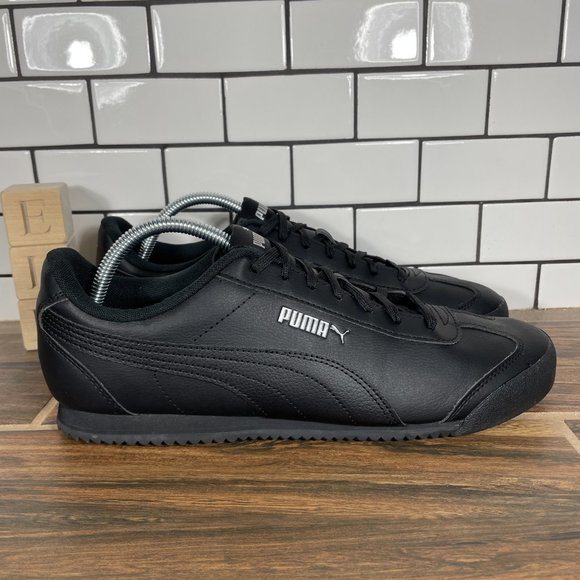 Puma Turino FSL Mens Sz 10.5 Shoes Black Low Top Athletic Trainers Sneakers main image 10